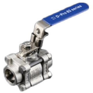 DK-LOK Rack and Pinion Pneumatic Actuator for V83 Series Swing-Out Ball Valve, P Series